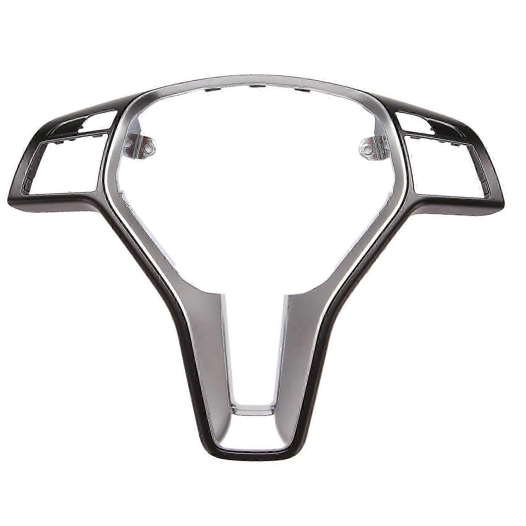 Car Black Silver Steering Wheel Decoration Cover Frame Steering Wheel Case Shell For /c/e Class Gla