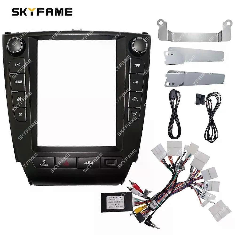 Applies to Car 9.7 Inch Frame Fascia Adapter Canbus Box Decoder Tesla Android Radio Dash Fitting Panel Kit For Lexus IS250 XE20