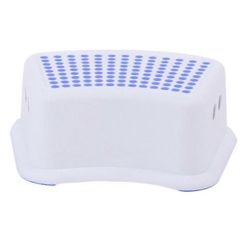 Plastic Non- Chair Children's Stackable Step Stool Assistant Assistant Kitchen Bathroom (dark Blue)