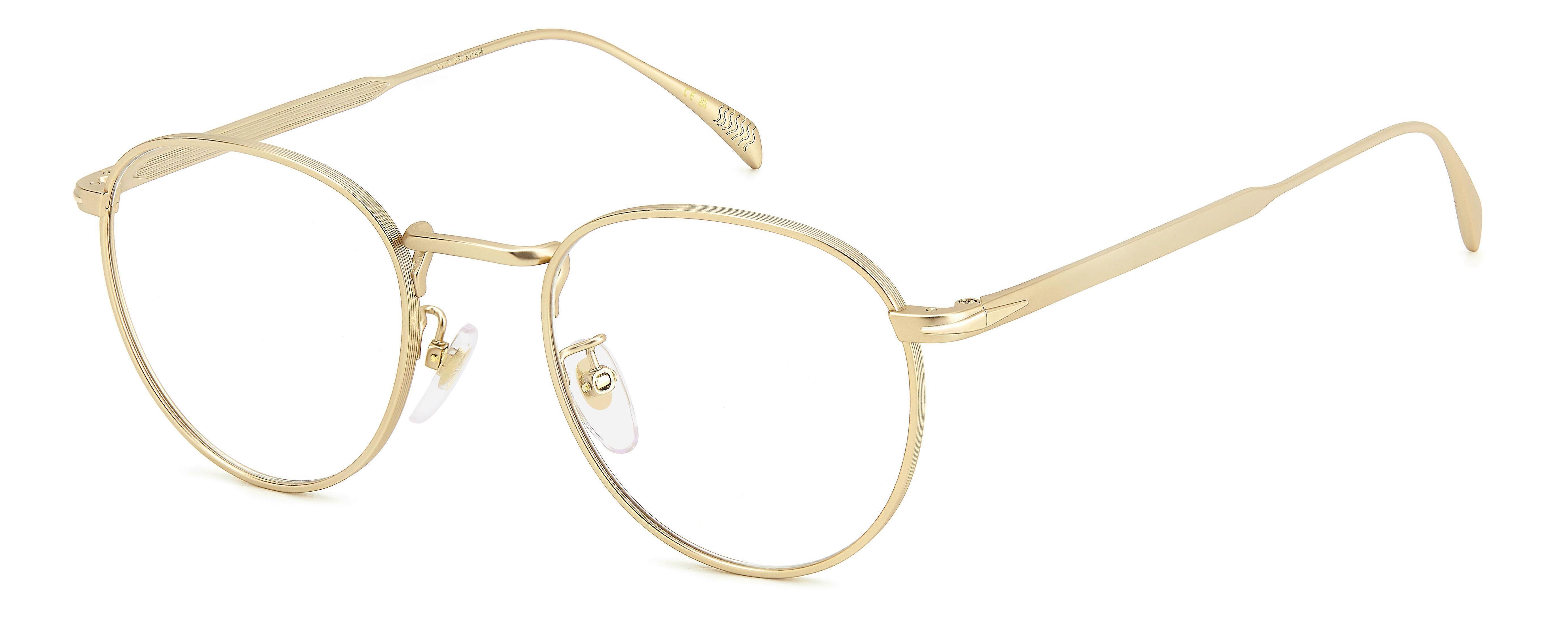 Eyewear Frames DAVID BECKHAM DB 1147 AOZ MATTE GOLD 49/21/150 MAN