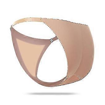 Femmes Rembourré Push Up Culotte Butt Lifter Shaper Faux Cul L 2207beige