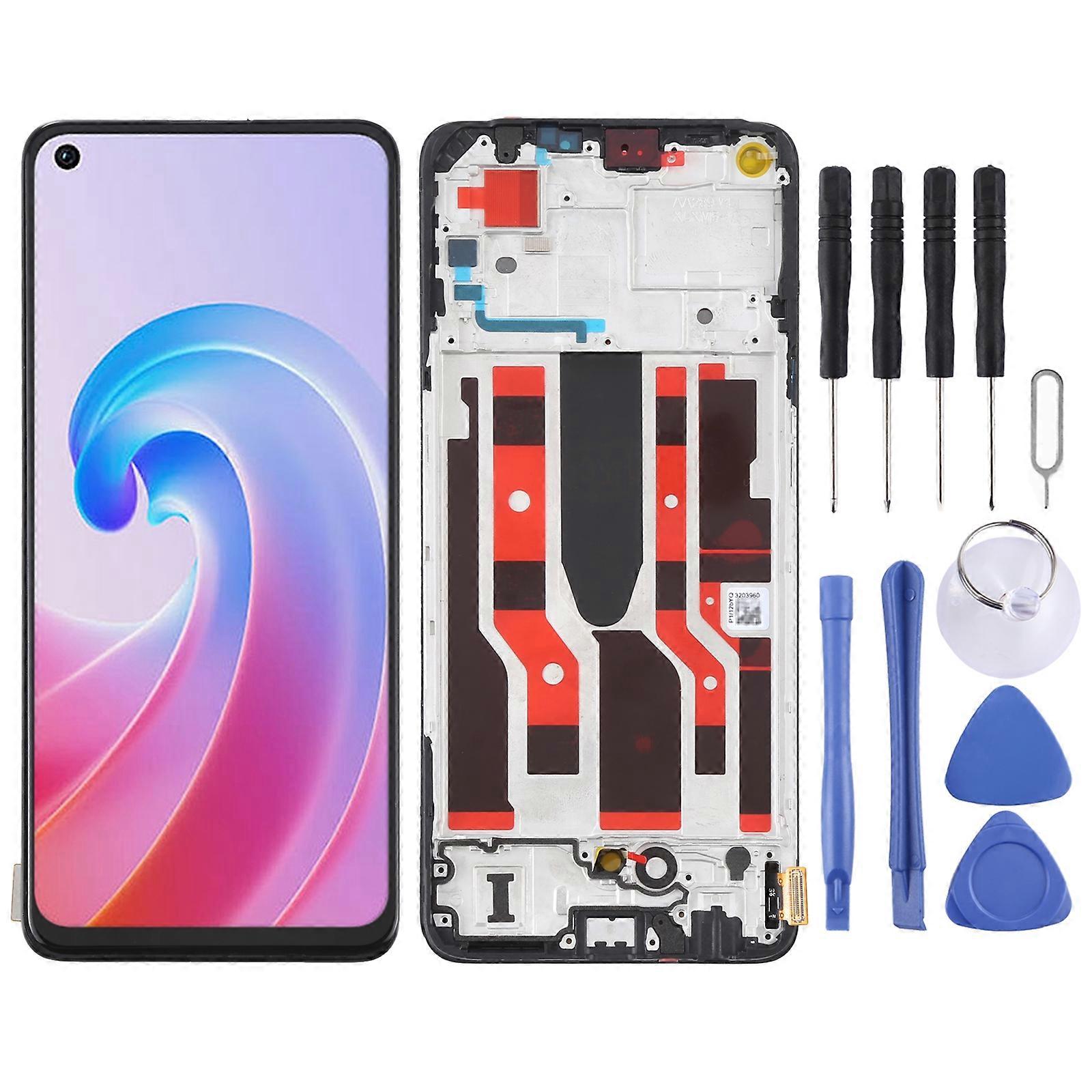 COMPATIBLE LCD Screen For OPPO A96 China with Digitizer Full Assembly with Frame