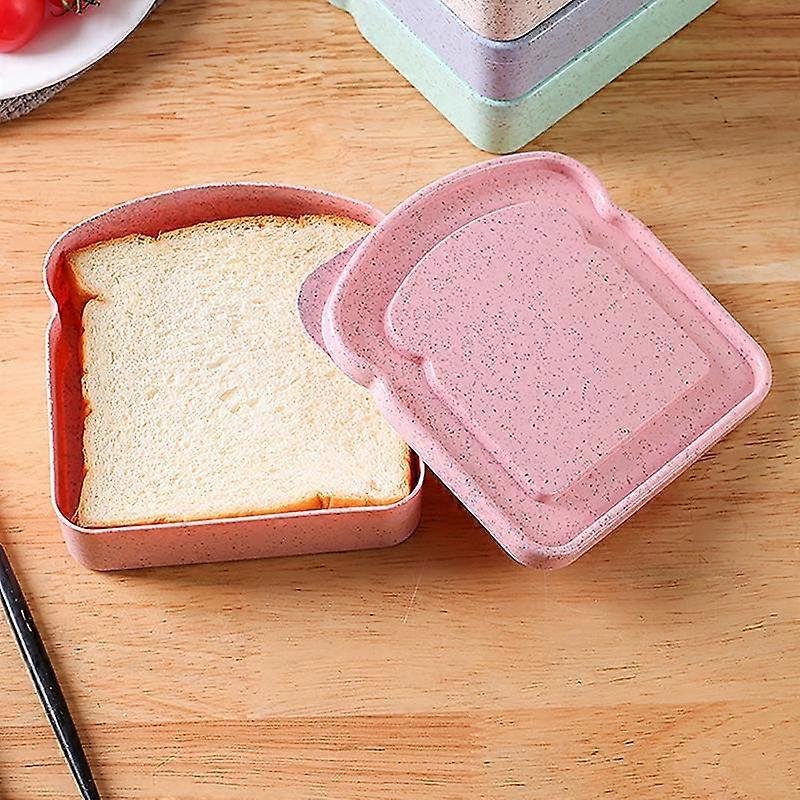 Lunch Toast Sandwich Portable Box Large Capacity Convenient Plastic Lunch Box