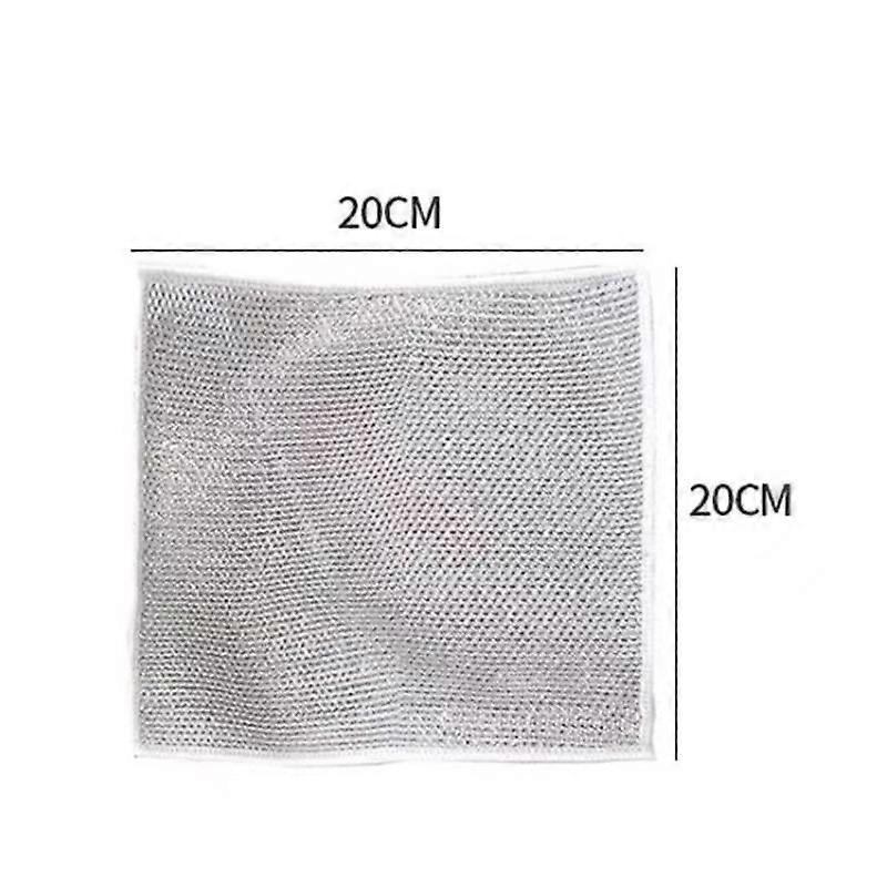 20/1pcs Metal Wire Cleaning Cloth for Kitchen