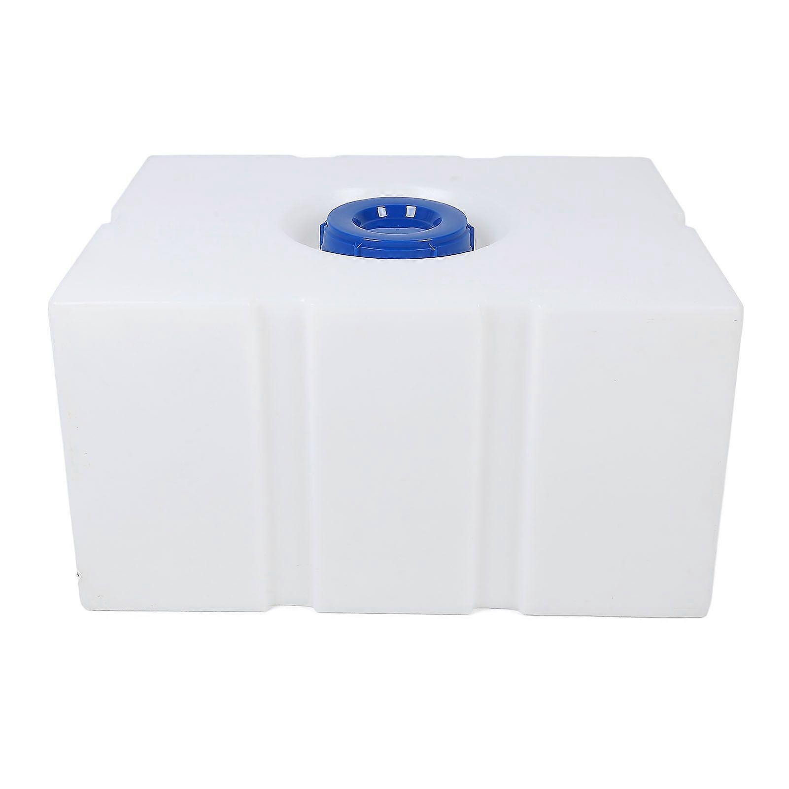 20 Gallon RV Water Tank 23.6 X 17.7 X 11.8in Heat and Cold Resistance Square Water Storage Tank for Trailers Boats Yachts MK9026