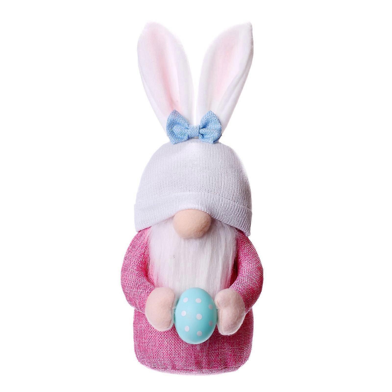 Harvest Dwarf Dolls Plush Faceless Tomte Swedish Nisse Scandinavian Decor Plush Doll Handmade (Easter Version)