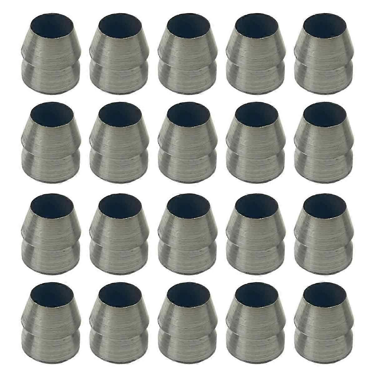 20pcs Safety Steel Hammer Handle Wedges Splitting Wedge Set for Axe and Hammer (8mm)