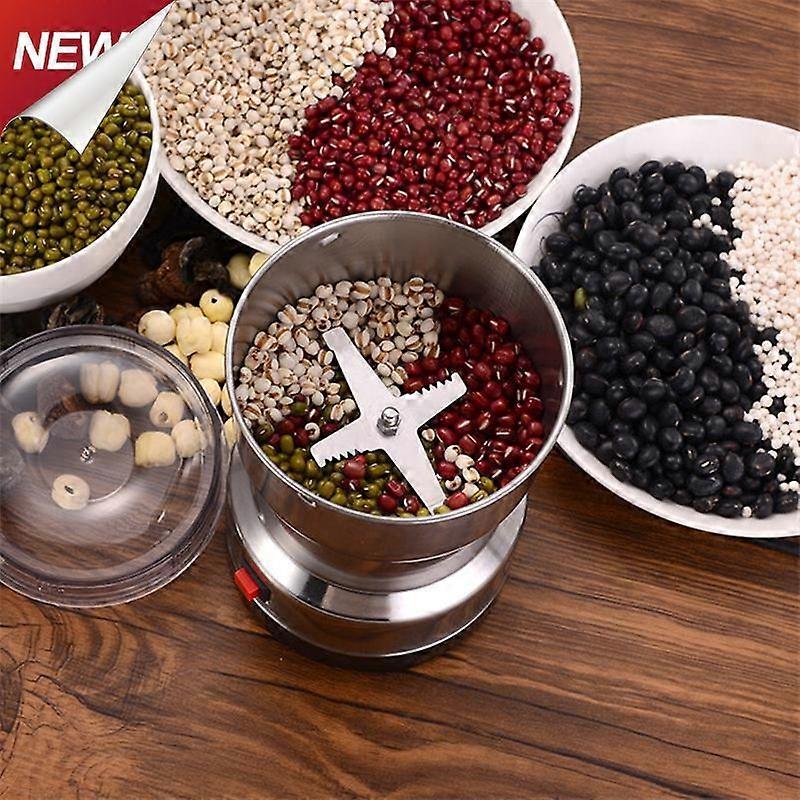 Electric Coffee Grinder Fully Automatic Nuts Beans Spices Grains Grinder Machine Multifunctional Kitchen