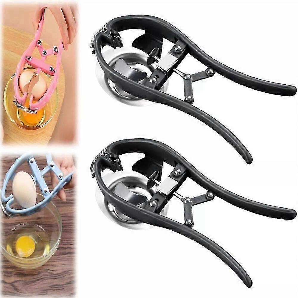 Multifunctional 2 in 1 Egg Opener,Egg Shell Opener Egg Separator For Raw Eggs