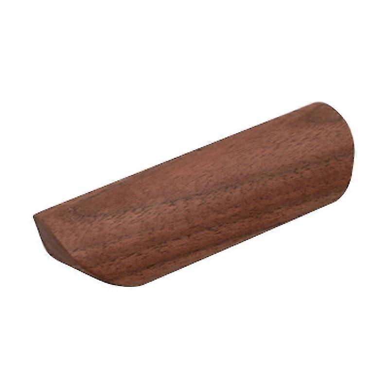 Black Walnut Cabinet Pulls Handle 22mm Screw Cupboard Wardrobe Wooden Pulls
