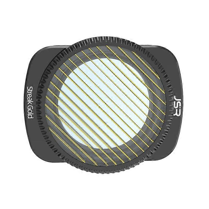 For DJI OSMO Pocket 3 JSR ZB Series Camera Lens Filter Streak Drawing Gold