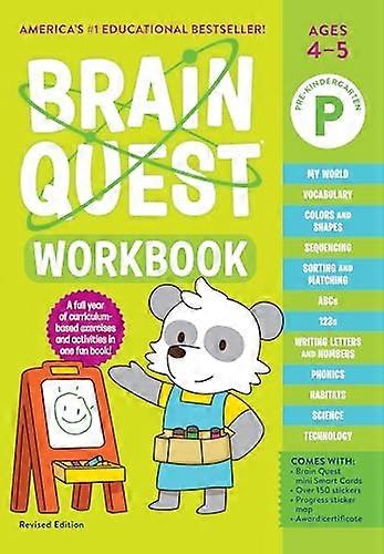 Brain Quest Workbook: Pre K (Revised Edition)