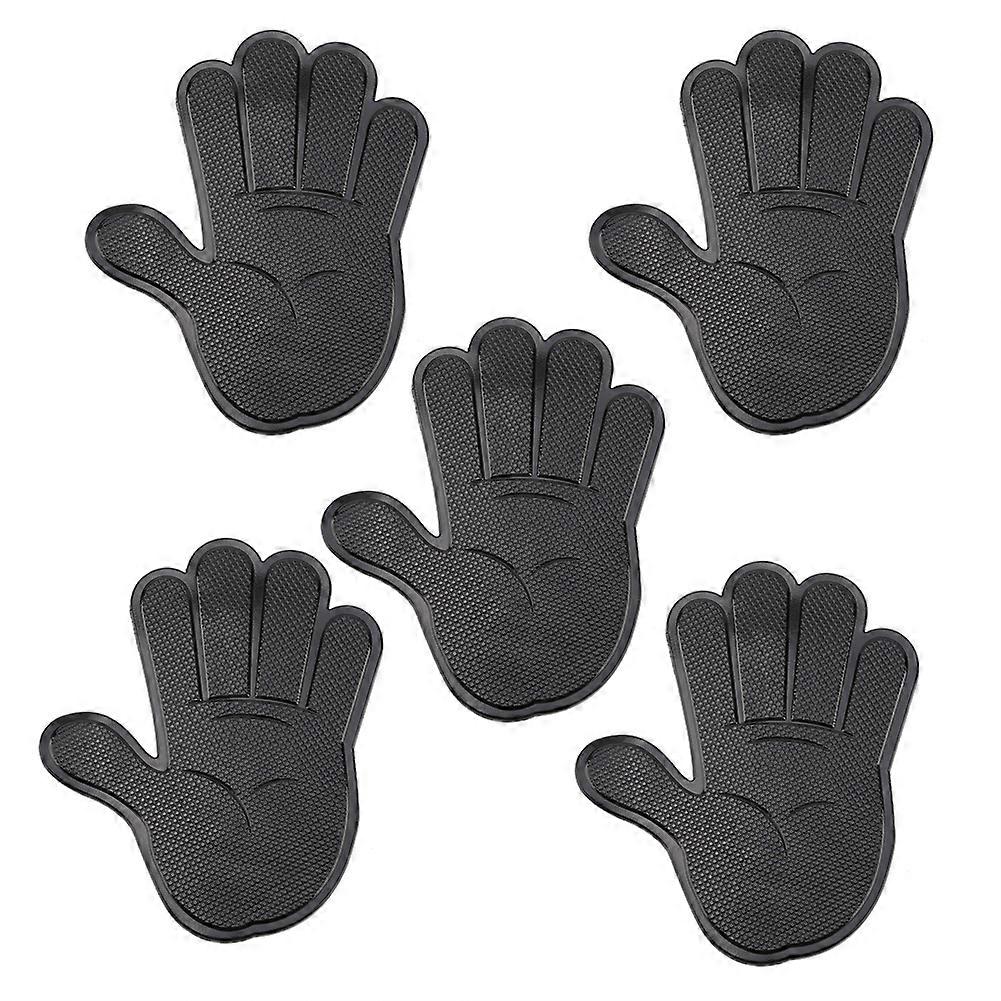 5pcs Car Dashboard Sticky Anti-Slip Mat Non-Slip Pad for Cell Phones and Keys, Universal Size, Durable Material