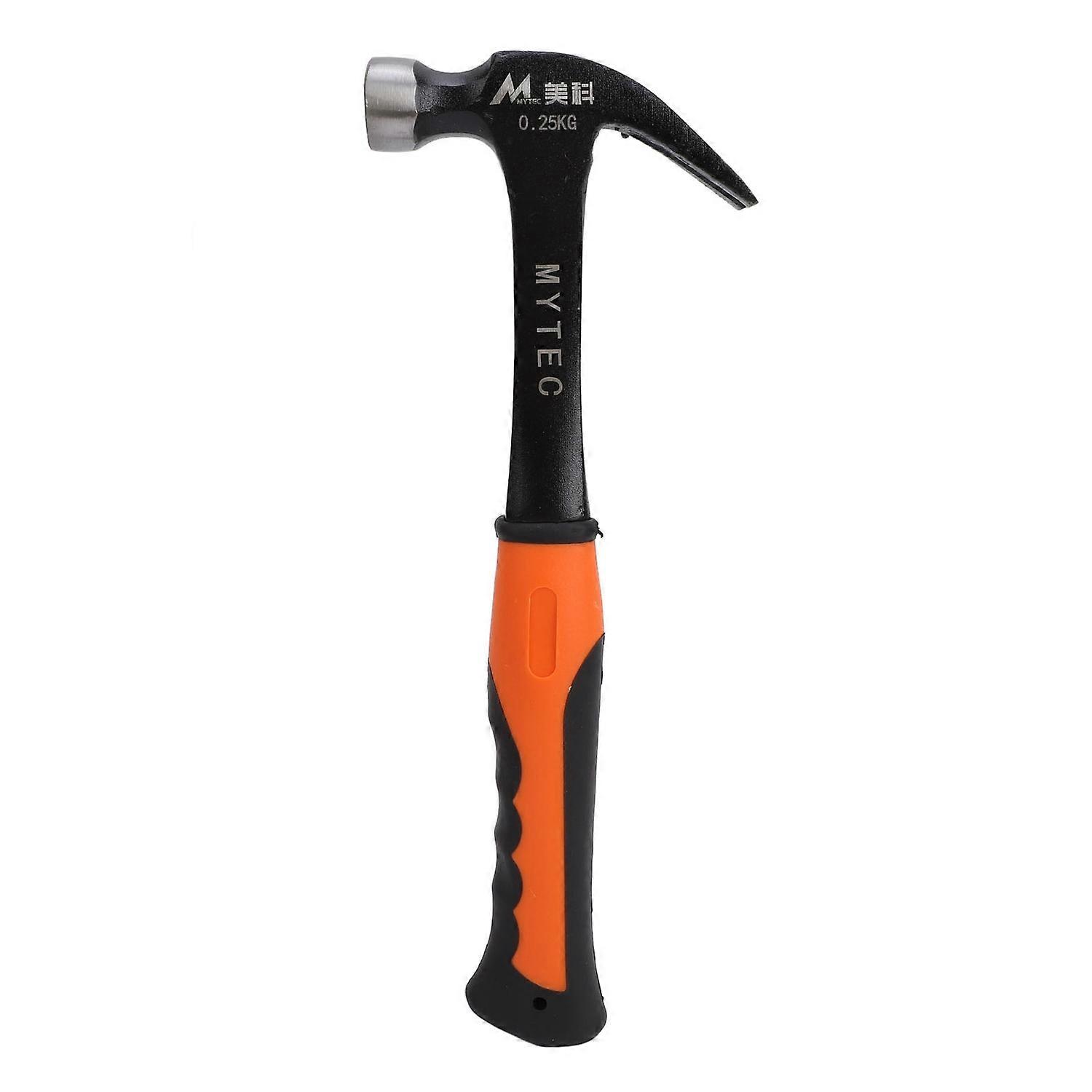 Mini Claw Hammer Multifunctional High Carbon Steel and TPR Electrician Nailing Hammer for Woodworkin