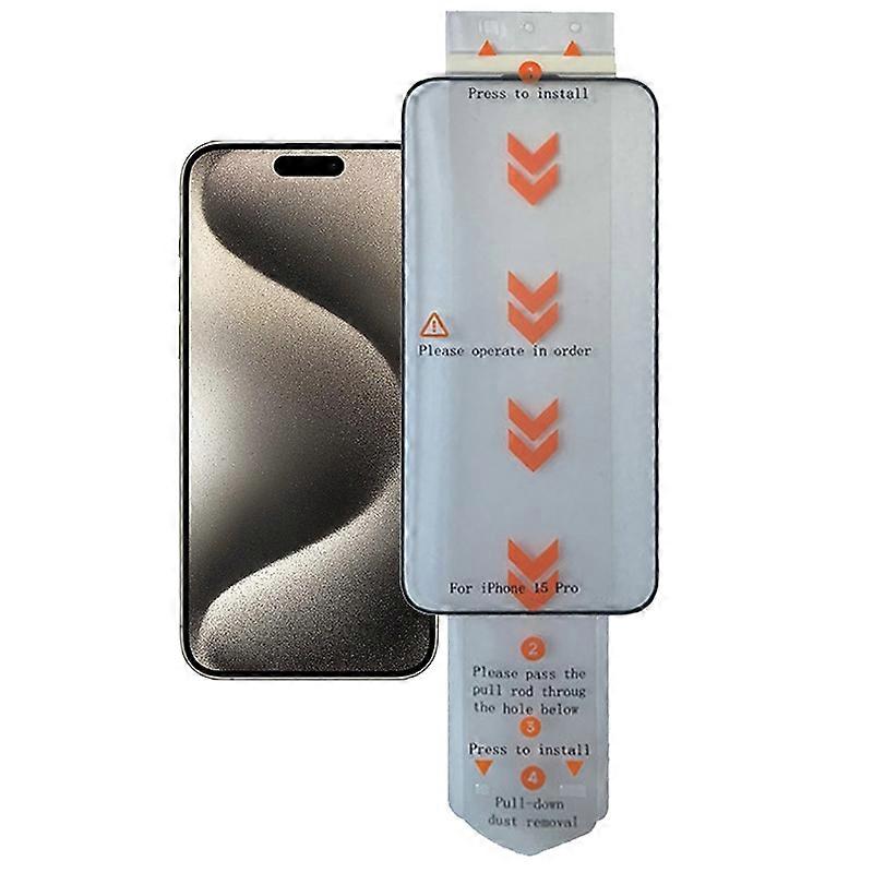 For iPhone 15 Pro Tempered Glass