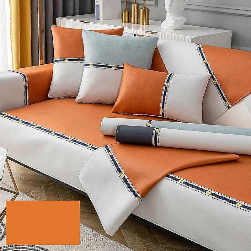 Waterproof Sofa Cushion Four Seasons Universal Non-slip Leather Sofa Cover Simple Modern Minimalist Sofa Cushion