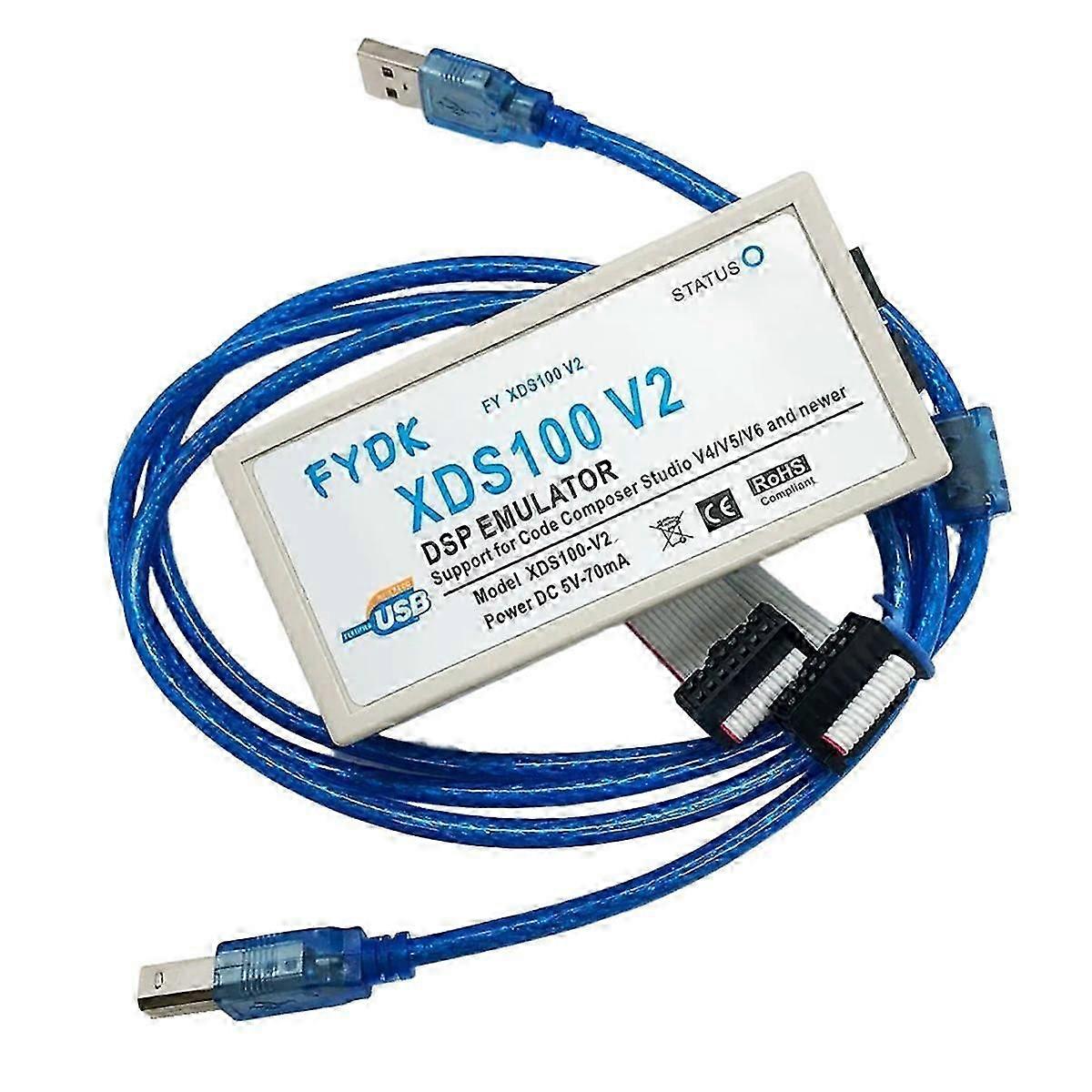 DSP Emulator Programmer XDS100 XDS100V2 JTAG Debugger Geeignet für TI ARM9 A8 TMS320 TI DSP CCS5-CC js