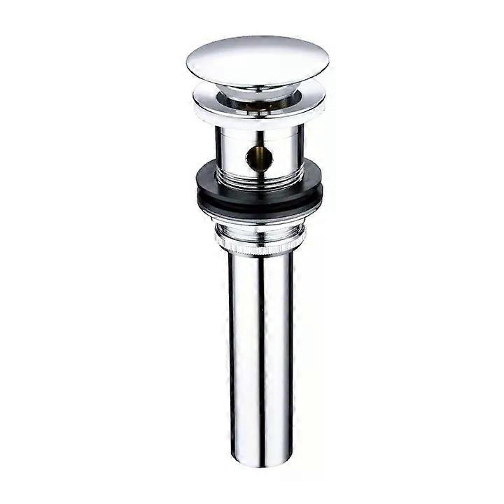 Universal Pop-Up Waste, Solid Brass, for Sinks and Basins, Tool-Free Installation, Suitable for 36-55mm Installation