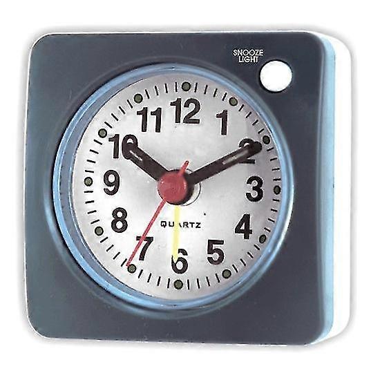 Bedside Clocks Quartz Alarm Clock With Night Light No Tick Bedroom Travel clock