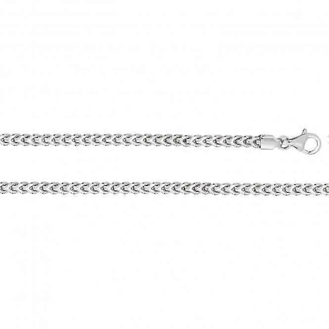 Acotis Silver Chain Square Rhodium G1323