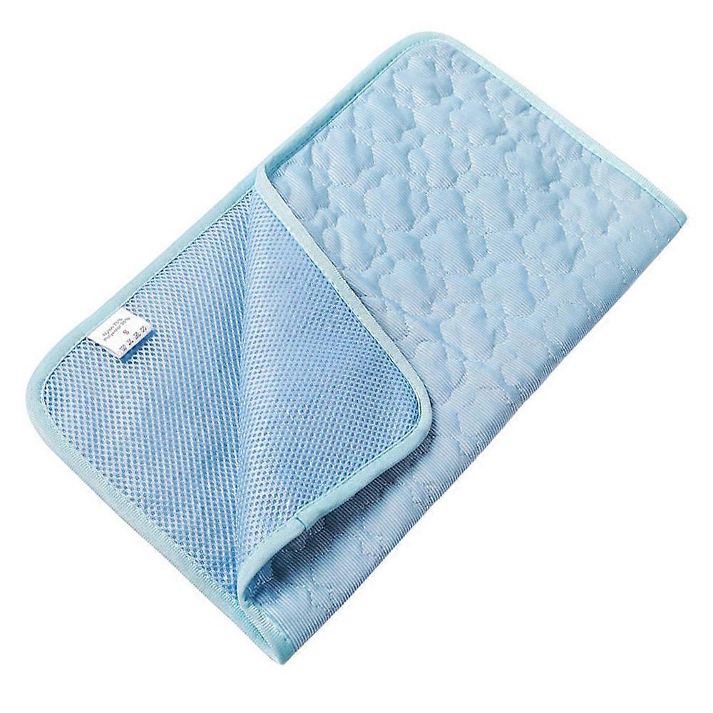Summer cooling mat, ice silk, pet, dog, cat