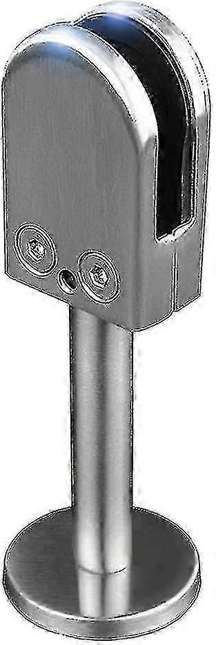 Support en U en acier inoxydable 304 pour Panels_Lucky_B en verre sans cadre