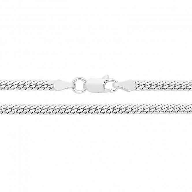 Acotis Silver D Shape Snake G1387