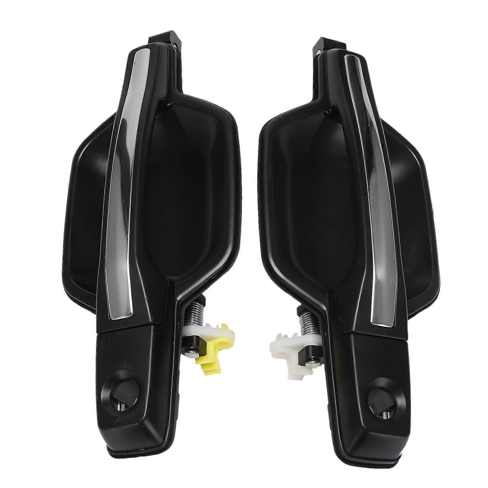 Car Front Left + Right Exterior Door Handle for