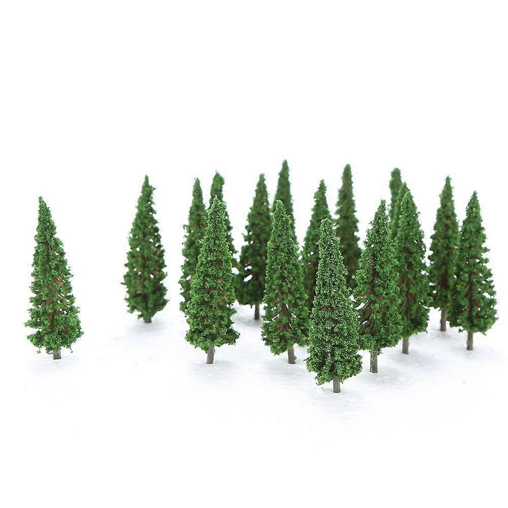 150pcs Mini Architectural Scale Model Plastic Trees for Landscape Design
