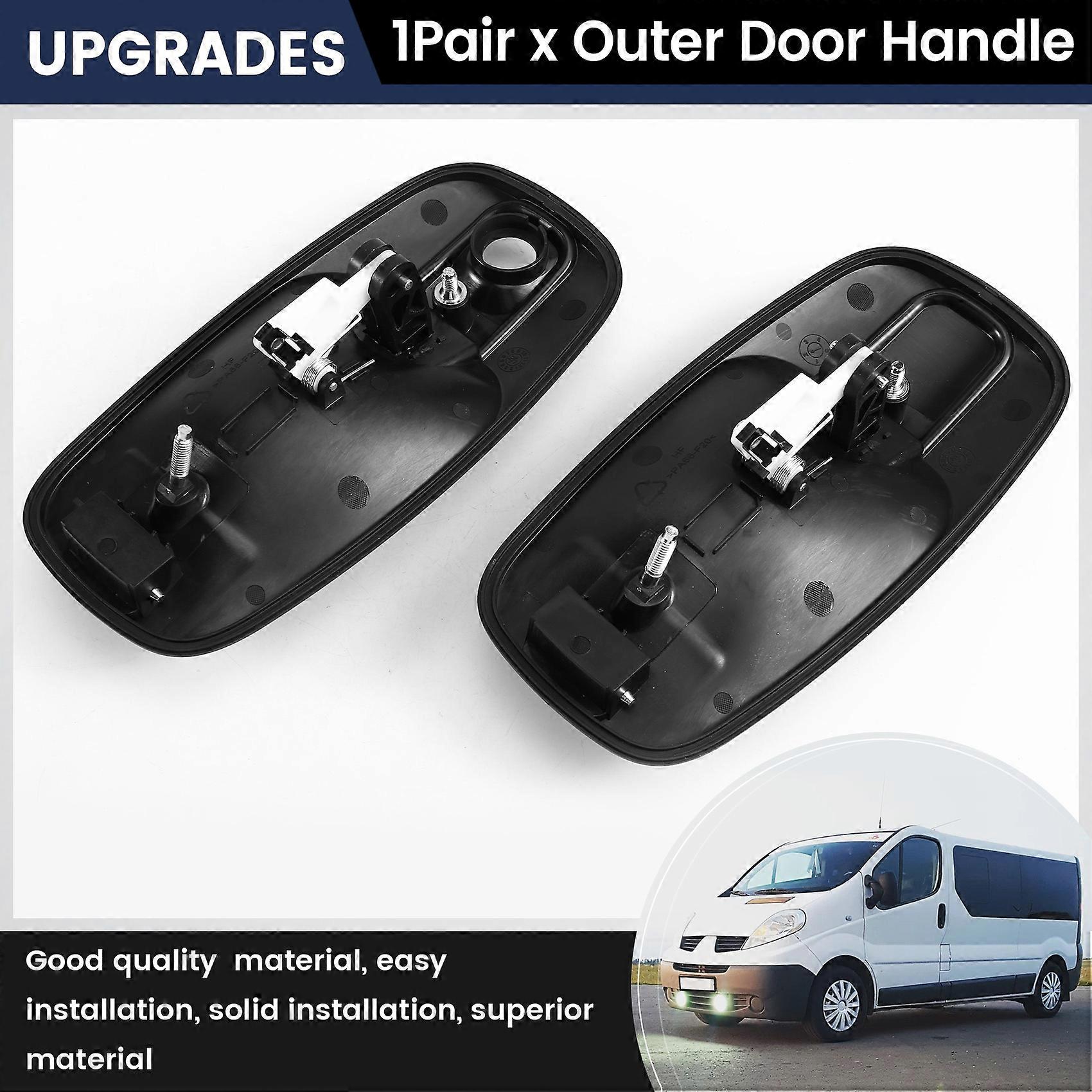 1Pair Outer Door Handle for Trafic II Primastar X
