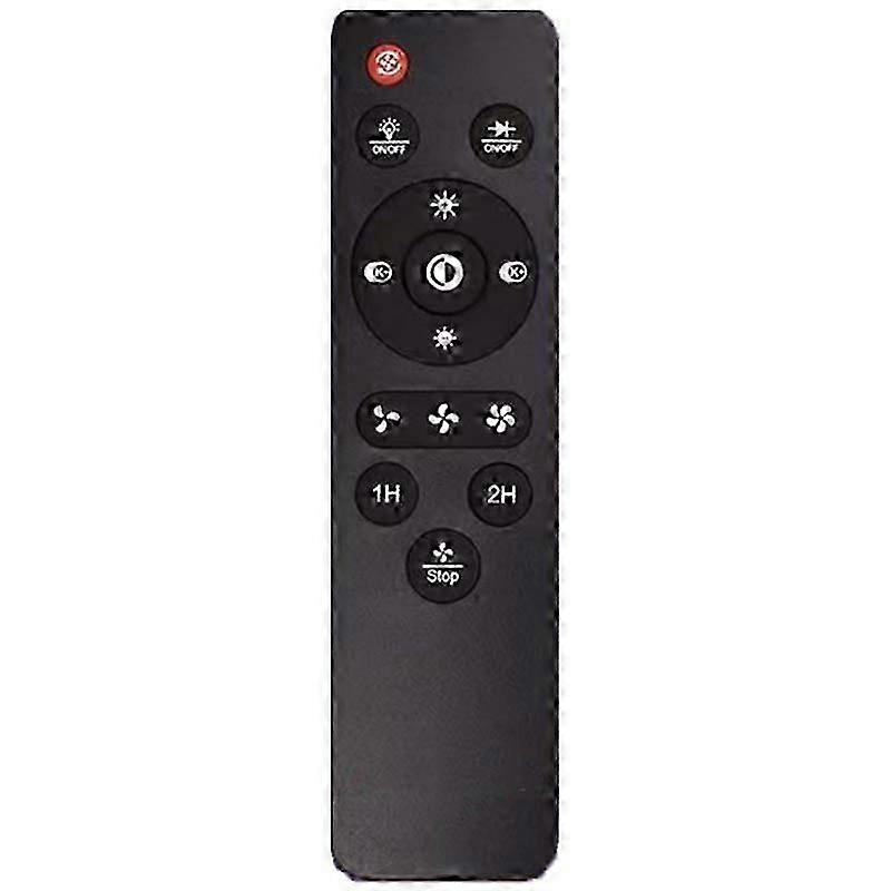 1/2PCS Dimming And Discoloration Good Toughness Ceiling Fan Lamp Remote Control Responsive Remote Control Soft Keys
