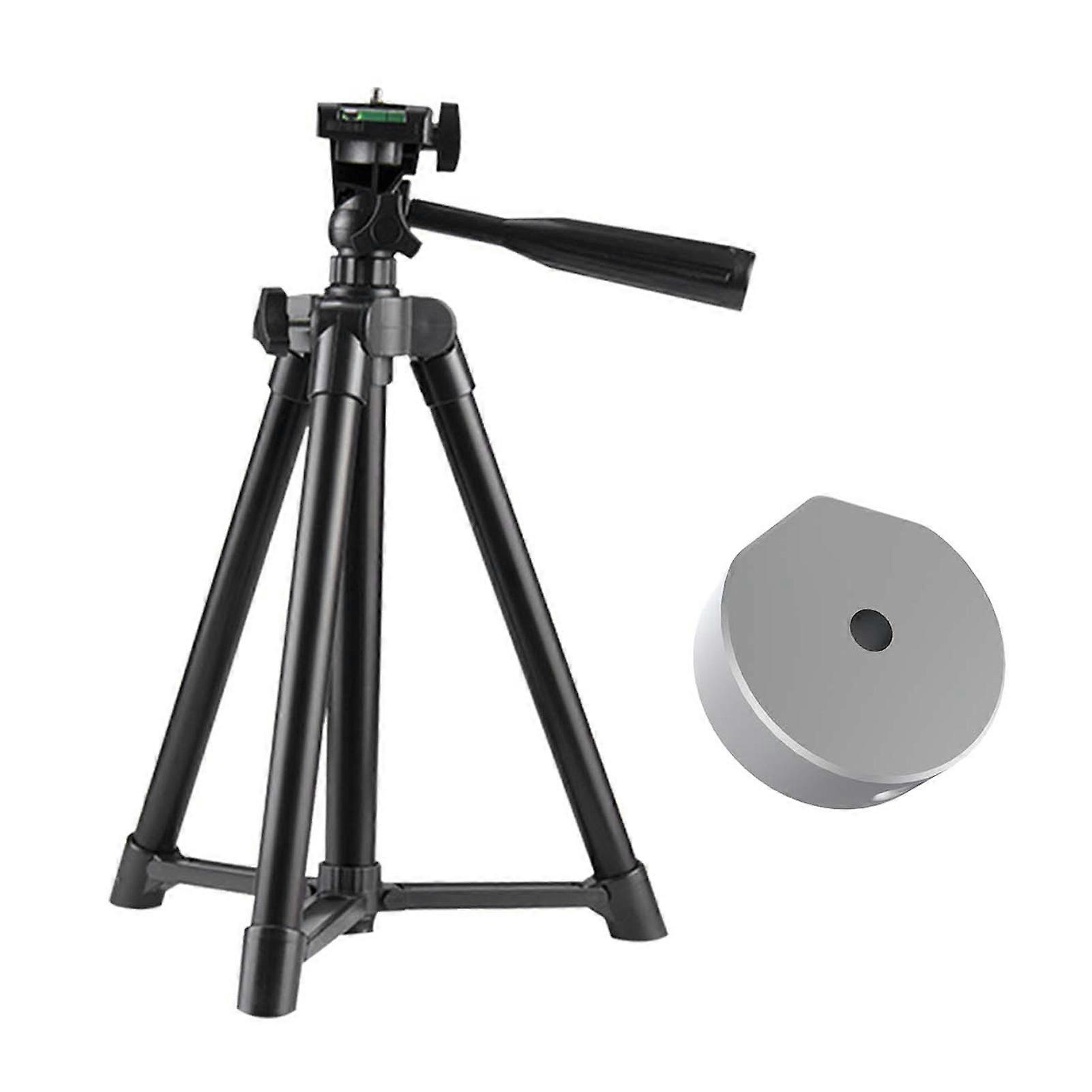 Rectangular Satellite Tripod Mount Stand Kit with Aluminum Alloy Adapter for Mini Dish 11.81-19.68in Adjustable Height