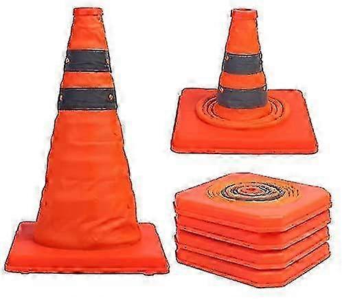 15.5 Inch collapsible traffic cones multi purpose pop up reflective safety cone (1pack )-Yvan SZRH A-C