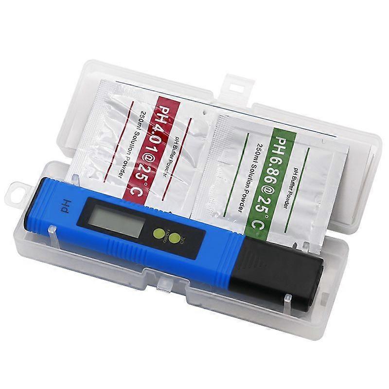 PH acidity meter, button-type large screen automatic correction ph test pen, aquaculture PH pen