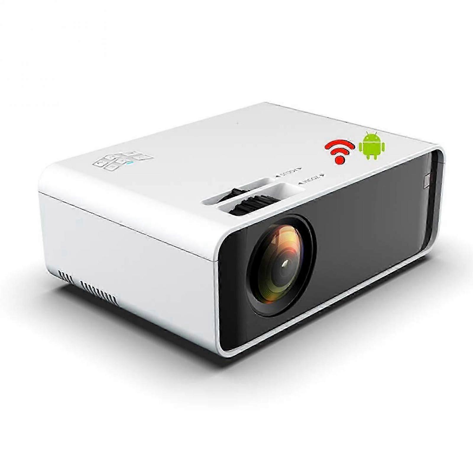 LED Projector, Support 1080P, HIFI Speakers, Portable Home Theater Projector, Compatible with USB/HDMI/VGA/AV/AUD -GSL