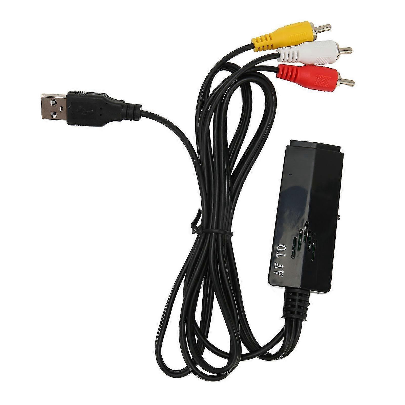 RCA-HD Multimedia Interface Converter tukee 1080P USB -virtalähdettä AV-HD Multimedia Interface -sovitin