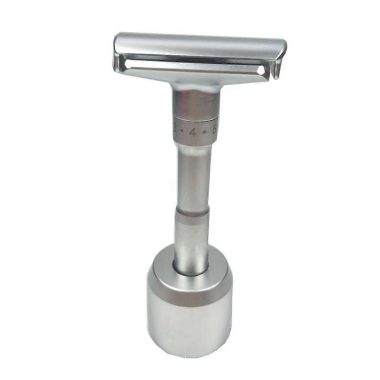 Silver Razor Shaving Stand for Safety Razor Shaver Holder