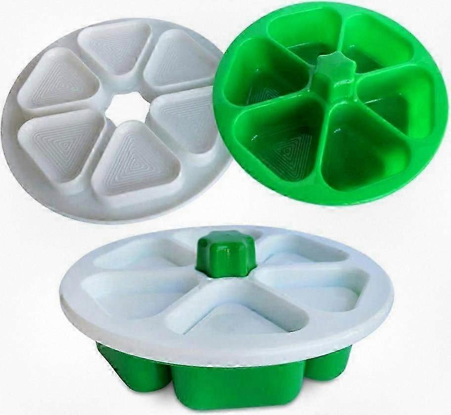 6-Piece Sushi Rice Mold Set for DIY Onigiri - Triangle Shape Maker Kit