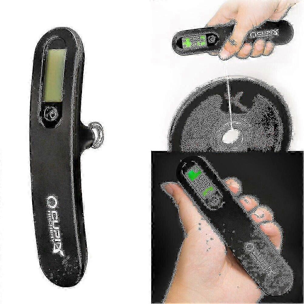 Double Measurement Of Tension And Weight With Electronic Scale