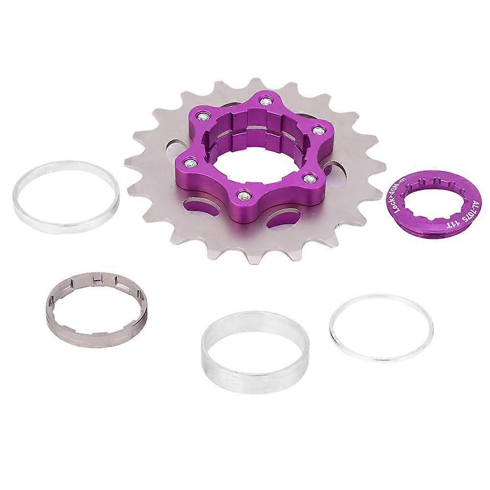 Steel Bike Single Speed Cassette Freewheel Wheel Cycling Accessory for Bicycle20T
