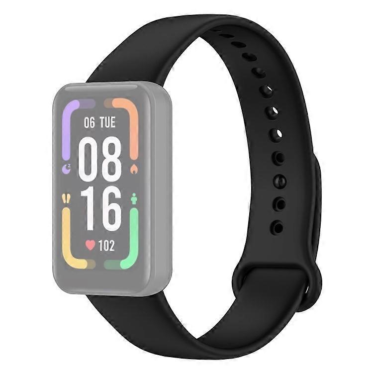 Compatible For Xiaomi Redmi Smart Band Pro Solid Color Soft Silicone Watch Band Adjustable Wrist Strap