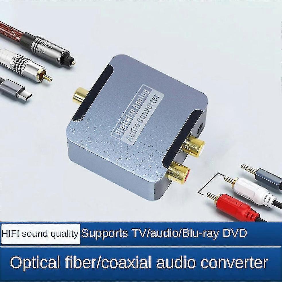 Converter, Digital to Analog Audio Converter, Compact and High - Quality for Audio Signal Conversion