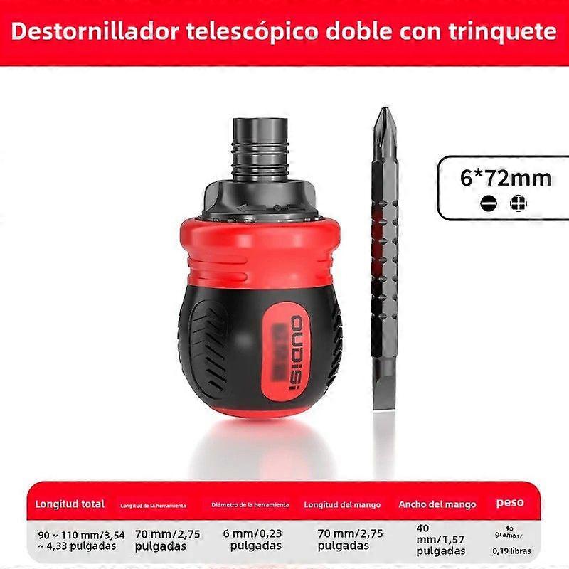 Mini Portable Manual Screwdriver Set with Phillips Radish Head Essential Tools for Home and Garden