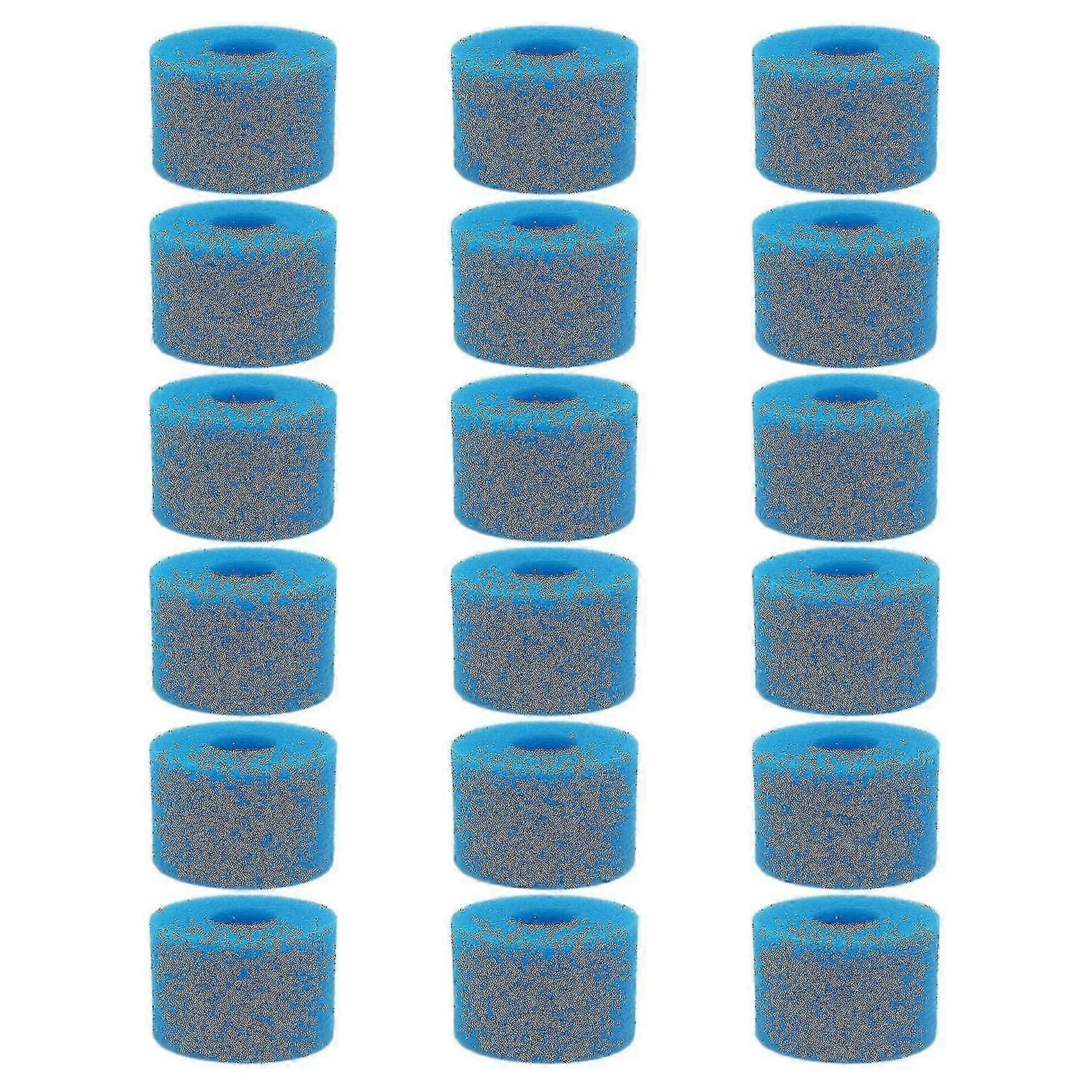 18 stk. til Intex Pure Spa gjenbrukbar, vaskbar skumfilterpatron S1-type