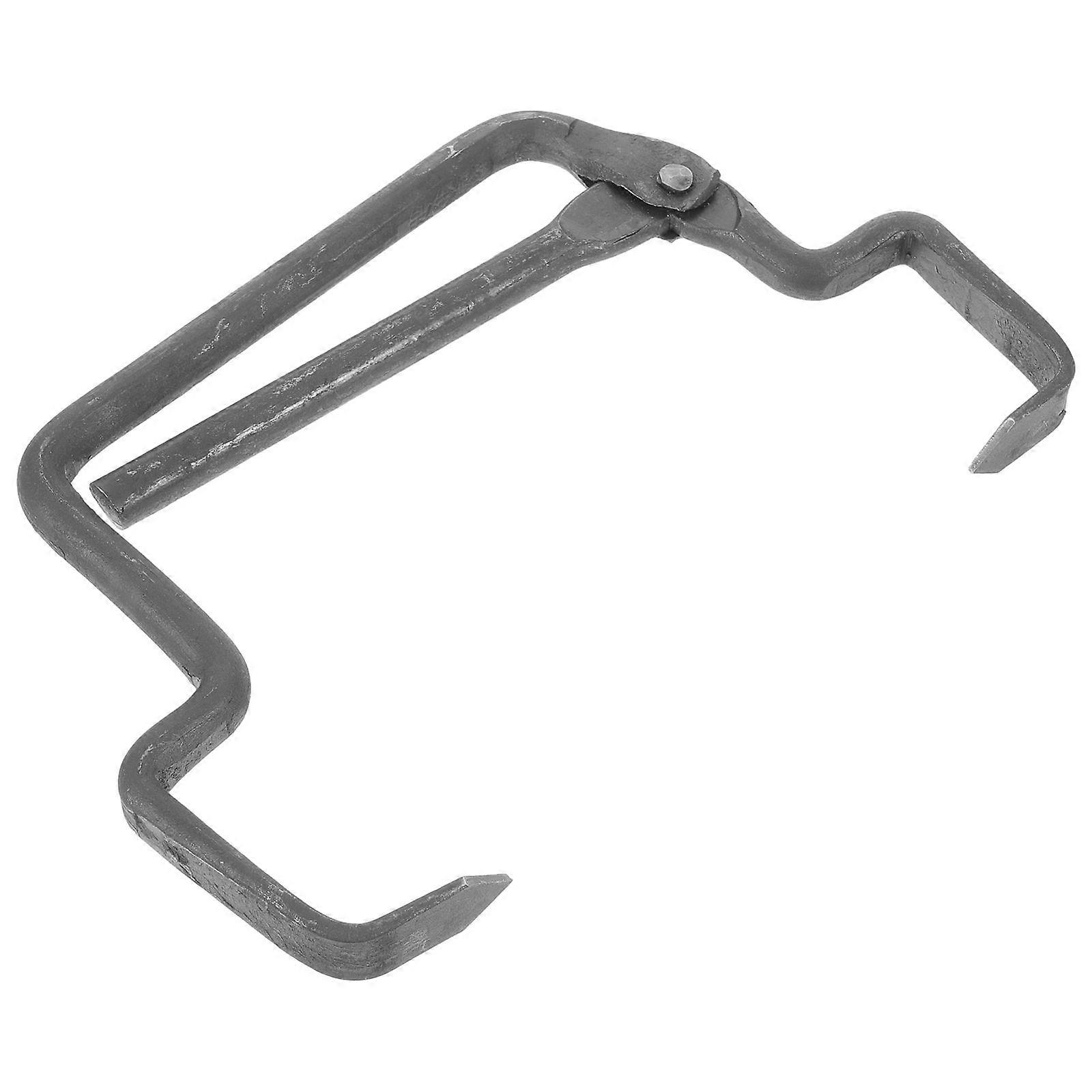 Industrial Ice Statue Lifter Ice Tow Bar Reusable Ice Tong Ice Blocks Tow Bar Ice Blocks Moving Tool