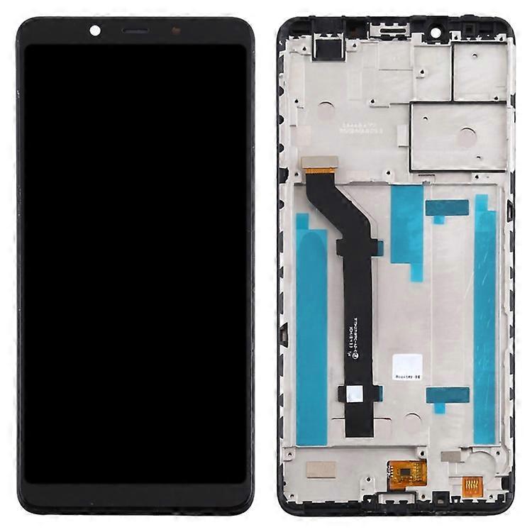 Compatible For Nokia 3.1 Plus Grade S OEM LCD Screen and Digitizer Assembly + Frame Part