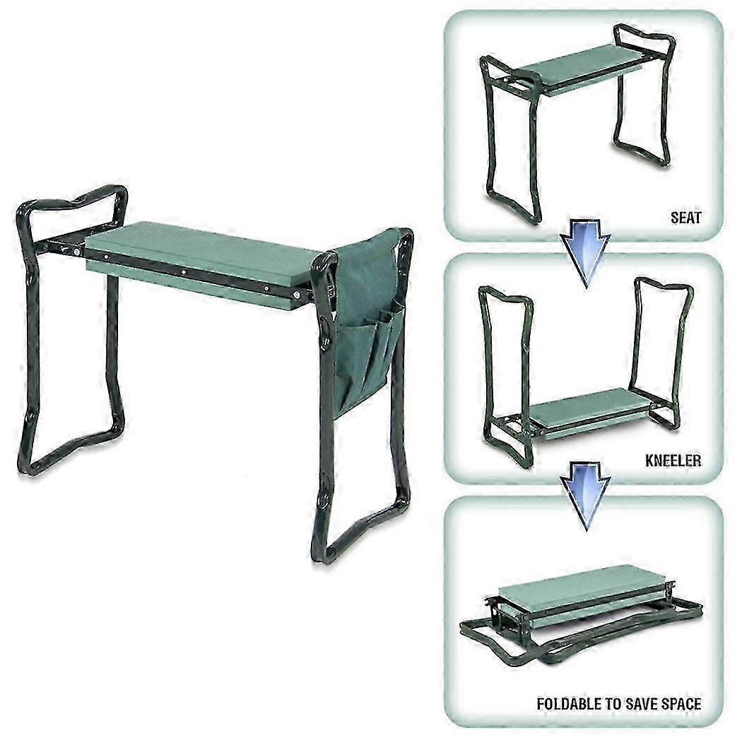 حديقة الركوع مقعد أداة حقيبة قابلة للطي أداة زراعة تخزين البستنة أداة توريد الحقيبة