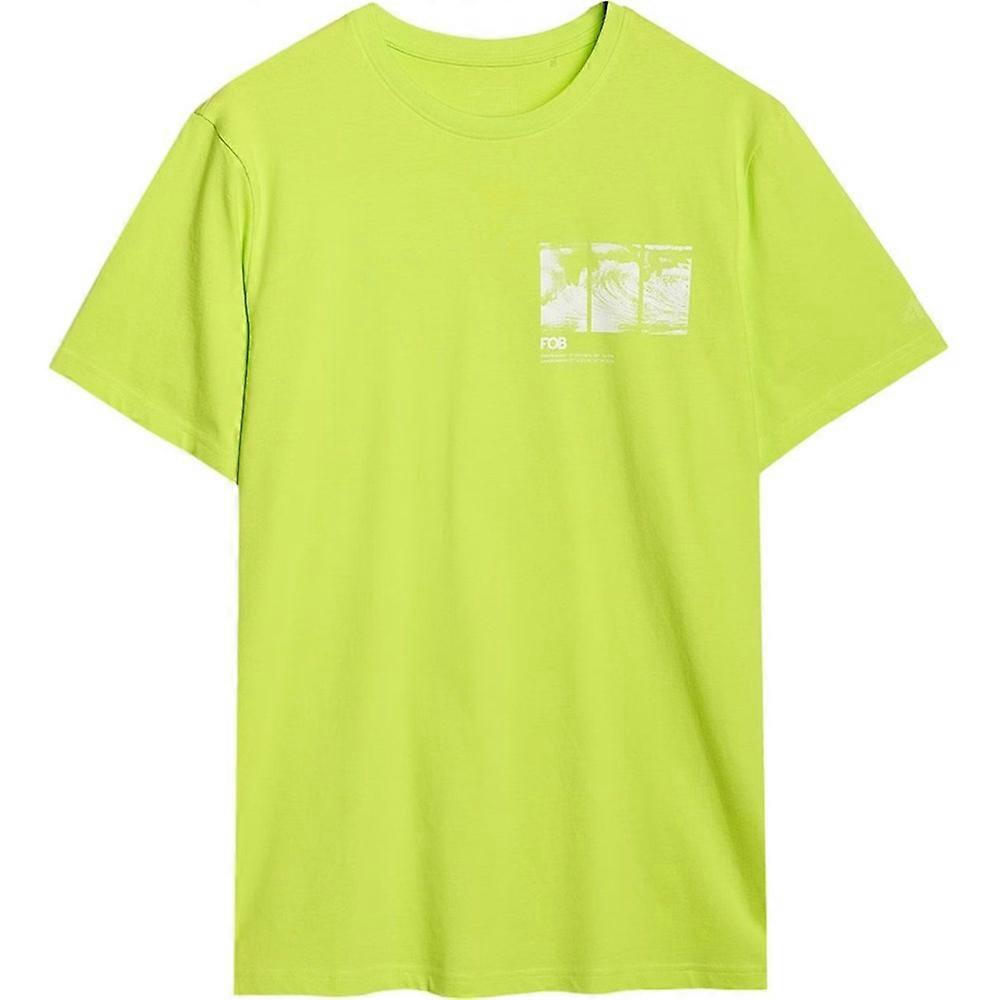 T-Shirt 4F M2106ZIELONYNEONL