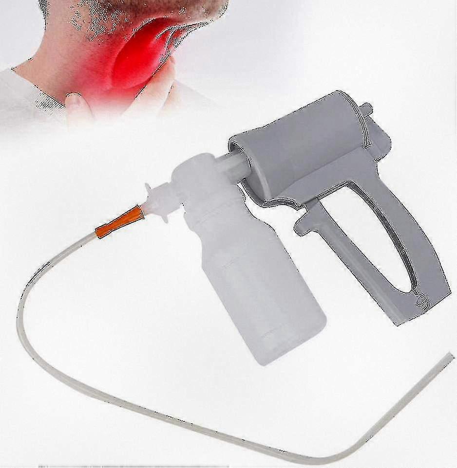 Portable Handheld Mucus Suction Device for Home Use, Compact Sputum Removal Pump