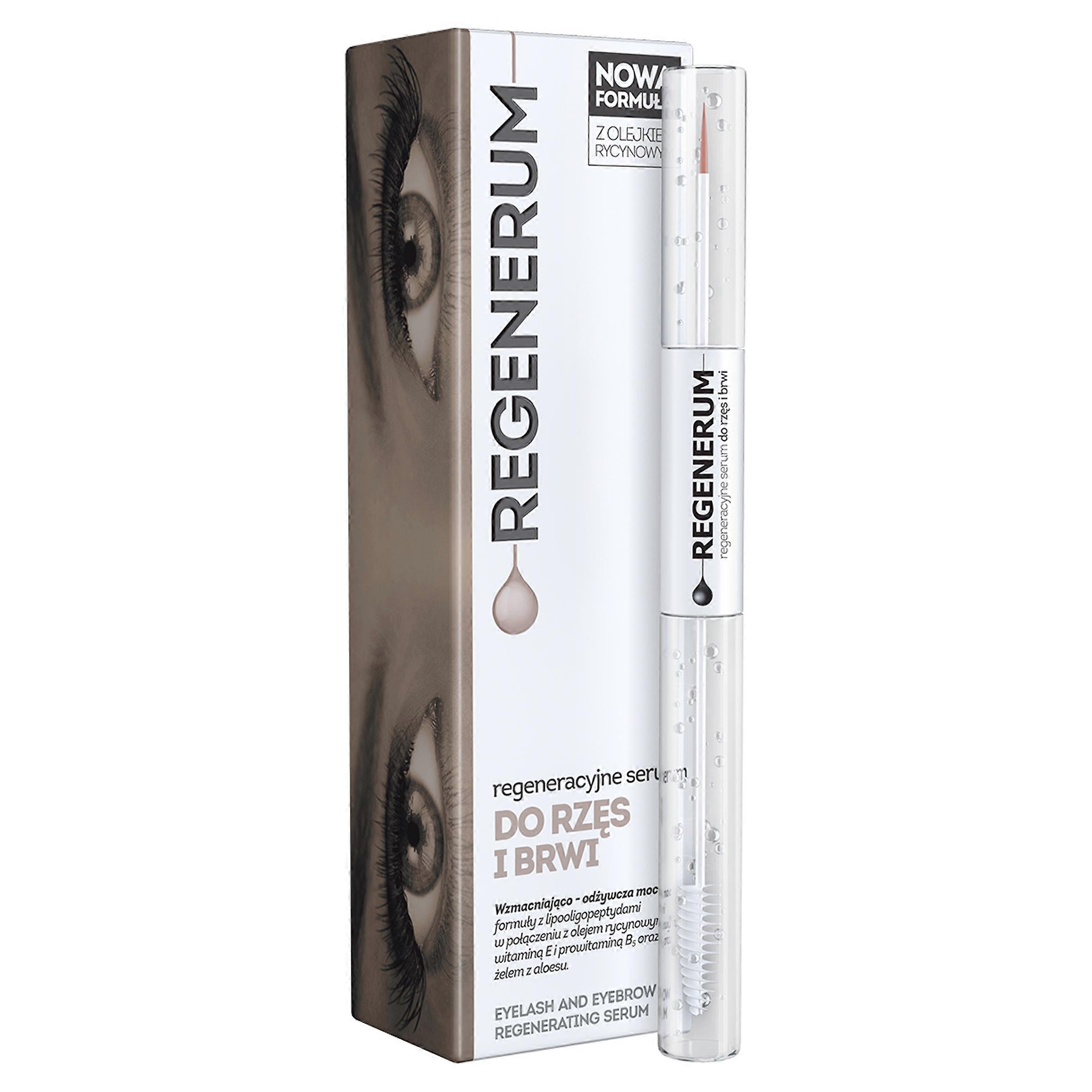 Regenerum Regenerating Serum For Øyevipper Og Øyenbryn 4 Ml 7 Ml